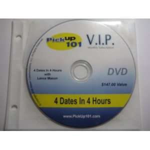    Pick up 101   4 Dates 4 Hours   DVD (Lance Mason) 
