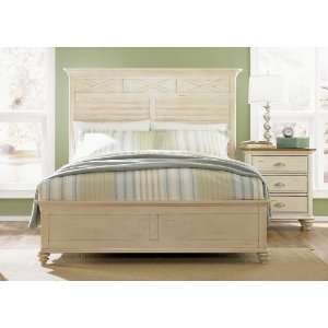    Liberty Furniture Ocean Isle King Panel Bed: Home & Kitchen