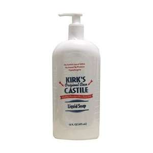  Kirks Original Castile Liquid Soap Coco 16 oz Health 