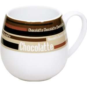  Konitz 14 Ounce Chocolatte Snuggle Mugs, Assorted, Set of 