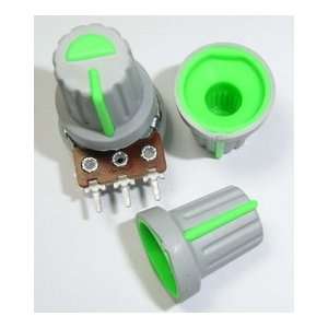 Green Plastic Knob with Pointer  Industrial & Scientific