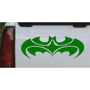Dark Green 36in X 13.8in    Tribal Batman Car Window Wall Laptop Decal 