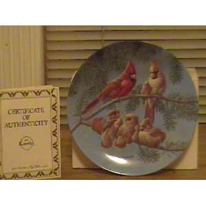  Edwin M. Knowles Collector Plate   The Singing Lesson 