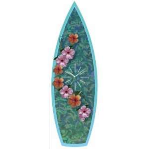  Infinity Instruments 27 Tropical Flowers Surfboard Wall 