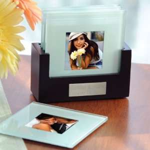  Picture Coasters & Personalized Holder