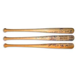  2004 Boston Red Sox Team Autographed Bat 