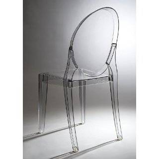  Ghost Chair by Kartell   Transparent Crystal Victoria Ghost Chair 