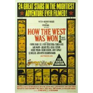  How the West Was Won Poster Movie Australian (11 x 17 