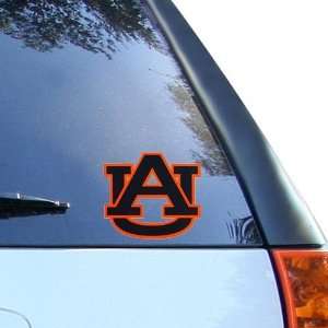  Auburn Tigers 5 x 4.5 Team Logo Window Cling: Sports 
