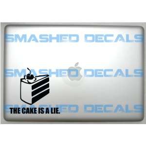   The Cake is A Lie Vinyl Macbook Apple Laptop Decal 