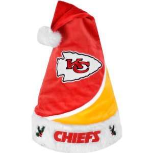   Forever Collectibles Kansas City Chiefs Santa Hat: Sports & Outdoors