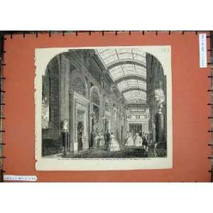  1857 State Apartments Buckingham Palace Corridor Ball 