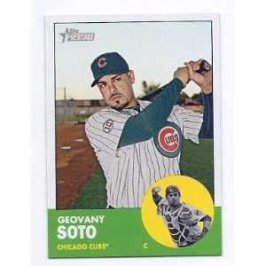   2012 Topps Heritage #81 Geovany Soto Chicago Cubs: Sports & Outdoors