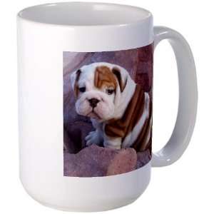  Bulldog coffee mugs and stein Humor Large Mug by CafePress 