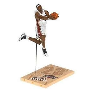   10: LeBron James 3, Cleveland Cavaliers, White Jersey: Toys & Games