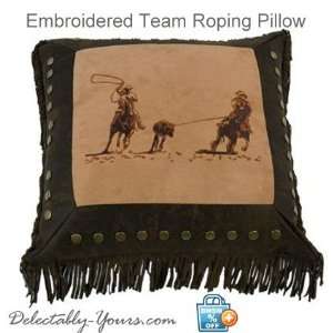 Team Roping Western Cowboy Bedding Accessories:  Kitchen 