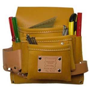  Heritage Leather 9 pocket 3 tier Nail & Tool Bag