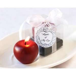  Apple Mini Candle in Gift Box Set of 2: Home & Kitchen