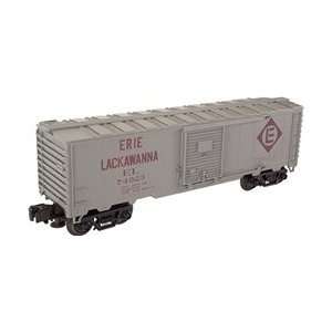   Industrial Rail Erie Lackawana Single Door Box Car Toys & Games