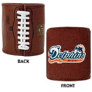  Miami Dolphins NFL 2pc Football Can Holder Set Sports 