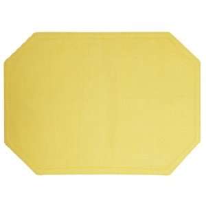    Vinyl Placemat Butter Yellow   Restaurant Quality