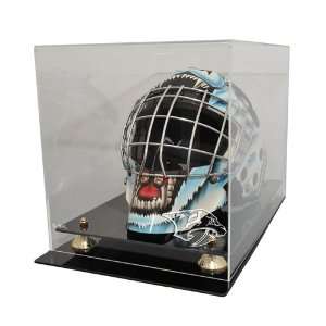   Predators Full Size Goalie Mask Display Case Sports Collectibles