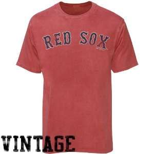   Red Sox Heather Red Big Time Play Vintage T shirt