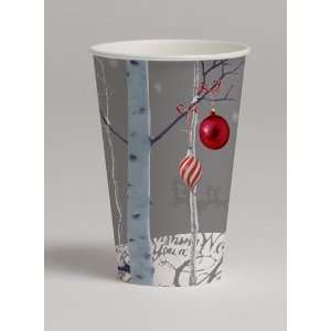  Winter Wonderland Paper Beverage Cups Health & Personal 