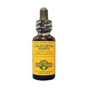  Herb Pharm   California Poppy Extract   1 oz.: Health 