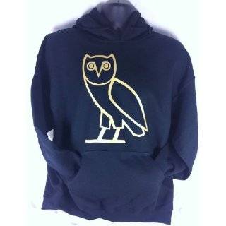   OVO Octobers Owl Very Own ovoxo Black Hoodie Sweatshirt Adult Medium