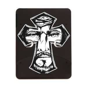   : iPad 5 in 1 Case Matte Black Jesus Christ in Cross: Everything Else