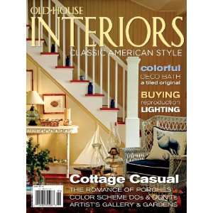 Old House Interiors (1 year)  Magazines