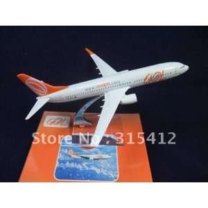  16cm metal scale plane model b737 800 gol airlines airplane model 