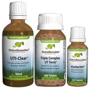 Native Remedies Bladderwell; Uti clear And Ut tonic Ultrapack (one Of 