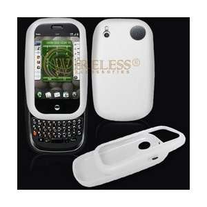  White Gel Silicone Skin Case For Palm Pre Cell Phones 