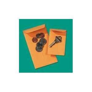  Small Parts Envelope, Side Seam, #1, Light Brown, 500/Box Electronics