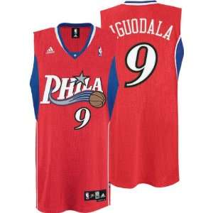   Iguodala Jersey adidas Red Swingman #9 Philadelphia 76ers Jersey