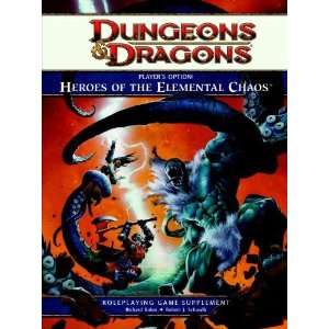   Elemental Chaos A 4th Edition Dungeons & Dragons Rulebook [Hardcover