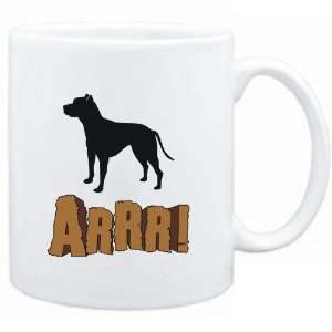  Mug White  American Pit Bull Terrier  ARRRRR!!!  Dogs 