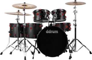 ddrum Hybrid Electronic / Acoustic Drum Set 6 piece Shell Pack Trigger 
