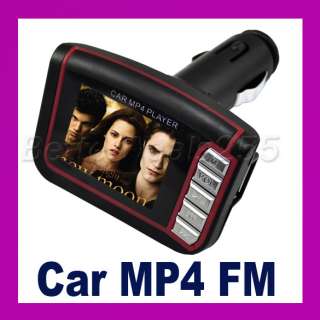 New LCD Car  MP4 1.8 Player FM Transmitter SD/MMC  