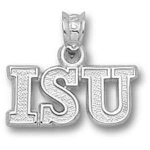 Indiana State ISU Pendant (Silver) 