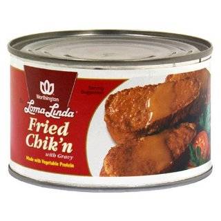 Loma Linda Fried ChikN with Gravy, 13 Ounce Cans (Pack of 12)