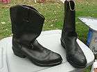 mens vintage motorcycle work boots shoes 1960s leather cowboy usa 