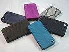 Apple iPhone 4 4S genuine real Python snake leather skin snap back 