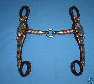 Sweet Iron Snaffle Twisted Wire Copper Silver Life Saver Show Silver 5 