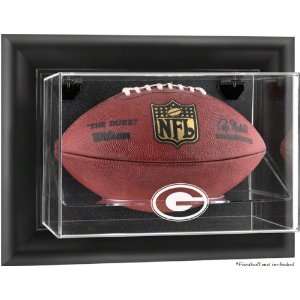  Framed Wall Mounted Logo Football Display Case: Sports & Outdoors