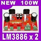 NEW LM3886 x 2 Mono Audio Power Amplifier Board 100W Parallel