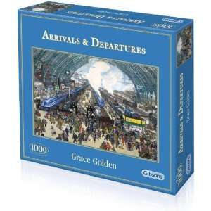  Gibsons Arrivals & Departures 1000 Piece Puzzle Toys 
