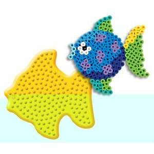  Fishy Pegboard for Perler Fuse Beads: Toys & Games